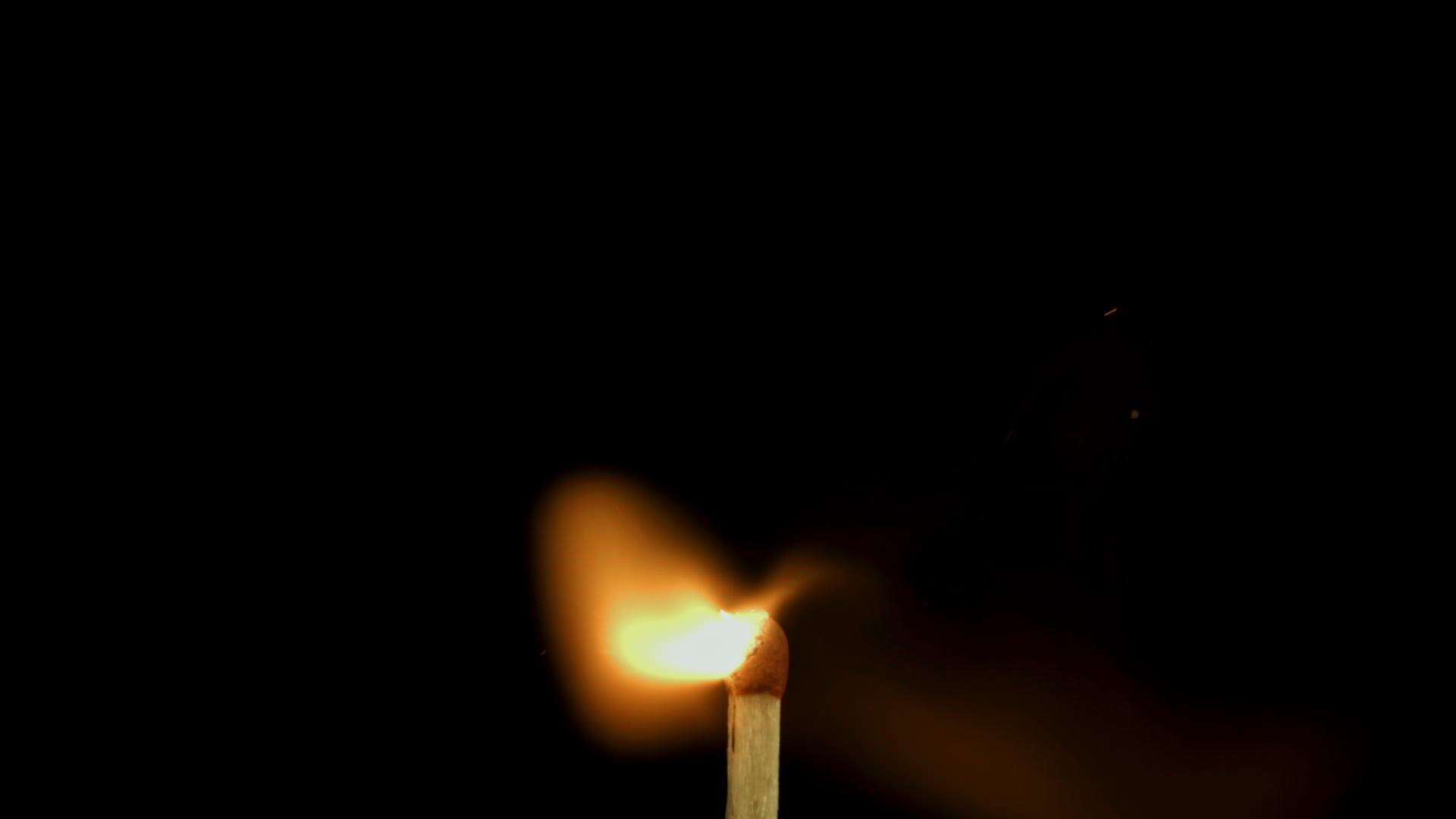 Lighting matches. Filmed is slow motion 1000 fps. High quality FullHD