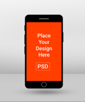 Smartphone Display Screen Device Mockup Template psd