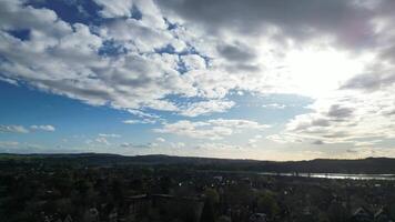 Aerial Footage of Historical Oxford Central City of Oxfordshire, England United Kingdom. March 23rd, 2024 video