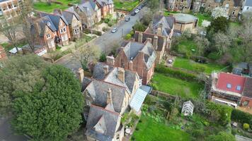 Aerial Footage of Historical Oxford Central City of Oxfordshire, England United Kingdom. March 23rd, 2024 video