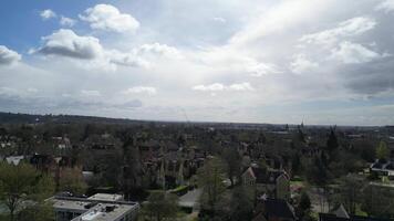 Aerial Footage of Historical Oxford Central City of Oxfordshire, England United Kingdom. March 23rd, 2024 video