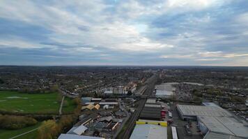 tempo periodo metraggio di centrale Cambridge città di Inghilterra UK durante tramonto. marzo 21, 2024 video