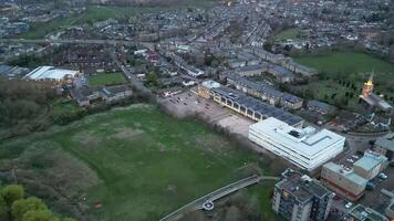 hora lapso imágenes de central Cambridge ciudad de Inglaterra Reino Unido durante puesta de sol. marzo 21, 2024 video