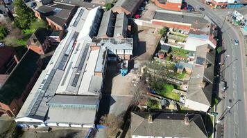 High Angle Footage of Central Coventry Downtown Buildings at City Centre of England United Kingdom. March 30th, 2024 video