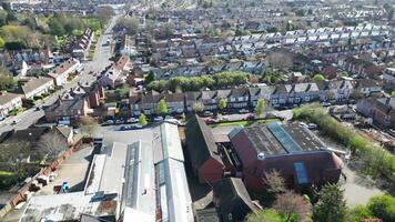 High Angle Footage of Central Coventry Downtown Buildings at City Centre of England United Kingdom. March 30th, 2024 video