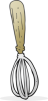 mano dibujado dibujos animados batidor png