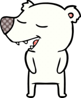 desenho de urso polar png