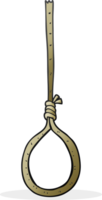 hand drawn cartoon noose png