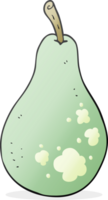 hand drawn cartoon pear png