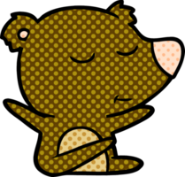 happy cartoon bear png