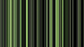Quick motion of multicolored neon bright lines moving horizontally on the black background. Animation. Seamless looping abstract background animation. photo