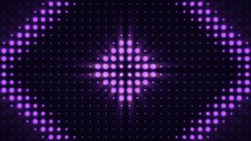 Electric lamps, color abstraction, loop, rombus. Rombus modern virtual led animation background photo