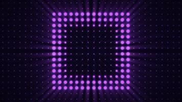 Electric lamps, color abstraction, loop, rombus. Rombus modern virtual led animation background photo