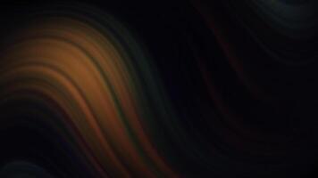 Abstract gradient flowing waves of dark colors, seamless loop. Motion. Curved colorful texture with smoothly moving light flares. photo