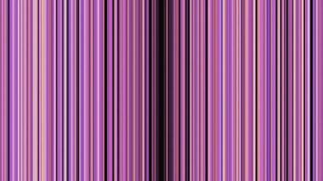 Bright vertical stripes move towards center. Animation. Beautiful colored lines move to vertical center with black gap. Colored stripes disappear in dark middle photo