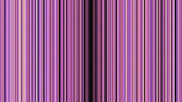 Bright vertical stripes move towards center. Animation. Beautiful colored lines move to vertical center with black gap. Colored stripes disappear in dark middle photo