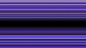 Blue and red gradient horizontal stripes creating hypnotic tunnel, seamless loop. Animation. Glowing parallel laser beams with a wider black stripe in the middle. photo