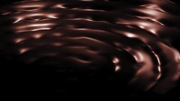 Colored liquid with circular waves. Design. Rings of waves on surface of liquid with ripples. Creamy or metallic liquid texture with shiny circular waves photo