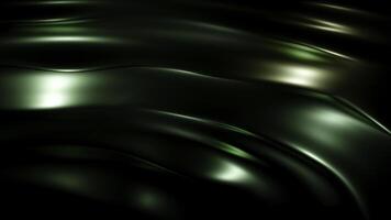 Colored liquid with circular waves. Design. Beautiful waves on surface of colored liquid. Metallic sheen of moving liquid with rippling waves photo