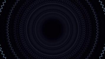 Background with pulsating circles in rhythm of music. Animation. Ripple circles in musical style on black background. Moving circles with pulsation and musical vibration effect photo