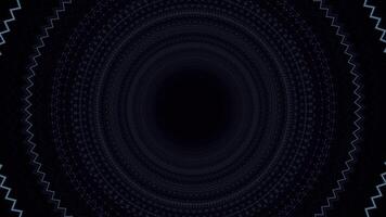 Background with pulsating circles in rhythm of music. Animation. Ripple circles in musical style on black background. Moving circles with pulsation and musical vibration effect photo