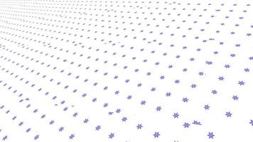 Rows of small same size stars moving and rotating. Animation. TIny spinning stars or snowflakes. photo