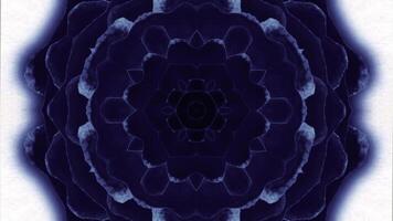 Abstract kaleidoscope background. Animation. Glowing lines creating symmetrical kaleidoscope structure. photo