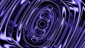 Abstract hypnotic liquid waves background. Design. Spreading rings of water of blue color. photo