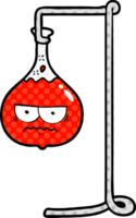 angry cartoon science experiment png