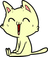 happy cartoon cat png