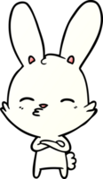 curious bunny cartoon png