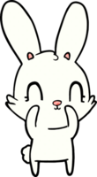 lapin de dessin animé mignon png