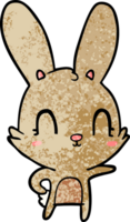 süßes Cartoon-Kaninchen png