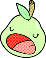 poire de dessin animé mignon png