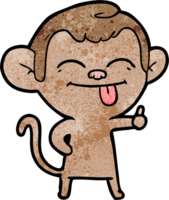 divertente cartone animato scimmia png
