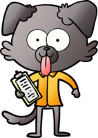 cartoon dog with tongue sticking out png