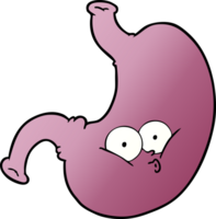 cartoon bloated stomach png