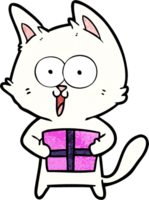 lustige Comic-Katze png