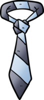 cartoon striped office tie png