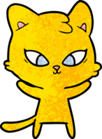 gato bonito dos desenhos animados png