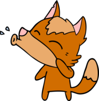 fox cartoon character png