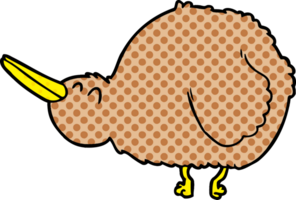 Cartoon-Kiwi-Vogel png