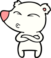 polar bear cartoon png