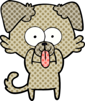 cartoon dog with tongue sticking out png