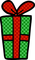 cartoon christmas present png