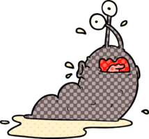 grobe Cartoon-Schnecke png