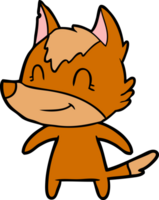 fox cartoon character png