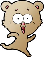 dibujos animados de oso de peluche riendo png