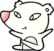 polar bear cartoon png