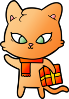 gato bonito dos desenhos animados png